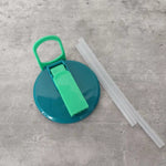 Load image into Gallery viewer, Reusable Soda Can Lid &amp; Silicone Straw Set – Fits Cans &amp; Bottles
