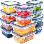 Load image into Gallery viewer, 12Pcs Airtight Food Containers, Microwave Safe
