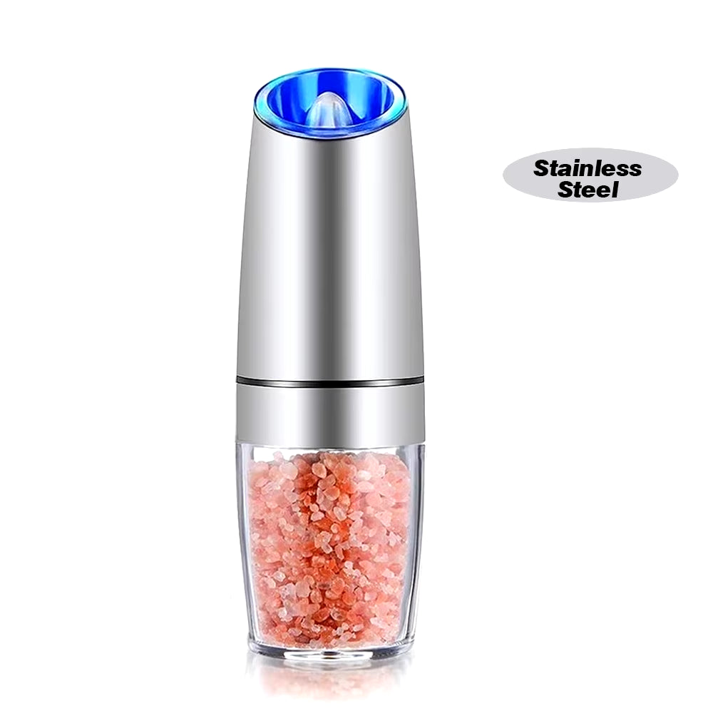 Electric Mill Spice Grinder with LED Light & Adjustable Coarseness