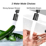 Load image into Gallery viewer, 360° Adjustable Kitchen Faucet Spray Head Filter Nozzle Aerator
