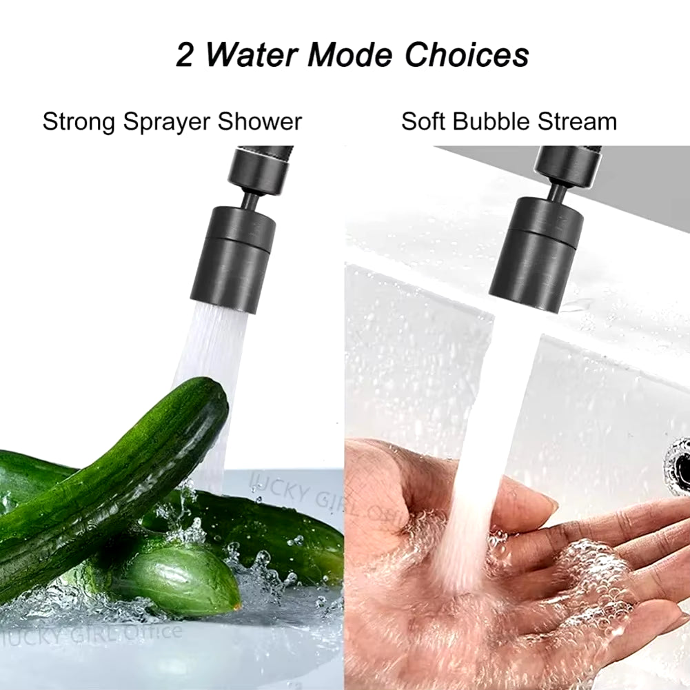 360° Adjustable Kitchen Faucet Spray Head Filter Nozzle Aerator