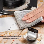 Load image into Gallery viewer, 10Pcs Magic Silver Wire Dishcloth – Thick Microfiber Towel

