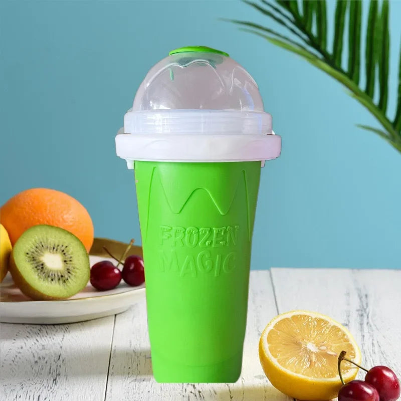 Magic Quick Frozen Smoothie & Slushy Maker for Kids & Family