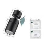 Load image into Gallery viewer, 360° Adjustable Kitchen Faucet Spray Head Filter Nozzle Aerator
