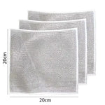 Load image into Gallery viewer, 10Pcs Magic Silver Wire Dishcloth – Thick Microfiber Towel
