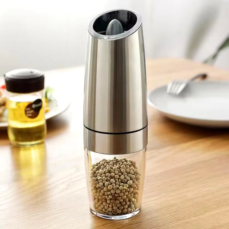 Electric Mill Spice Grinder with LED Light & Adjustable Coarseness