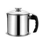 Load image into Gallery viewer, 1.4L Oil Strainer Pot, Fine Mesh, Fast Filtering, Lid

