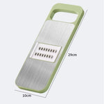 Load image into Gallery viewer, Kitchen 5 in 1 Stainless Steel Multifunctional Safe Manual Vegetable Slicer Cutter Potato Shredders Garlic Carrot Grater Chopper
