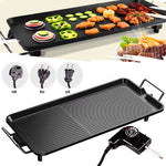 Load image into Gallery viewer, Electric Grill Pan Korean Barbecue Adjustable Temp
