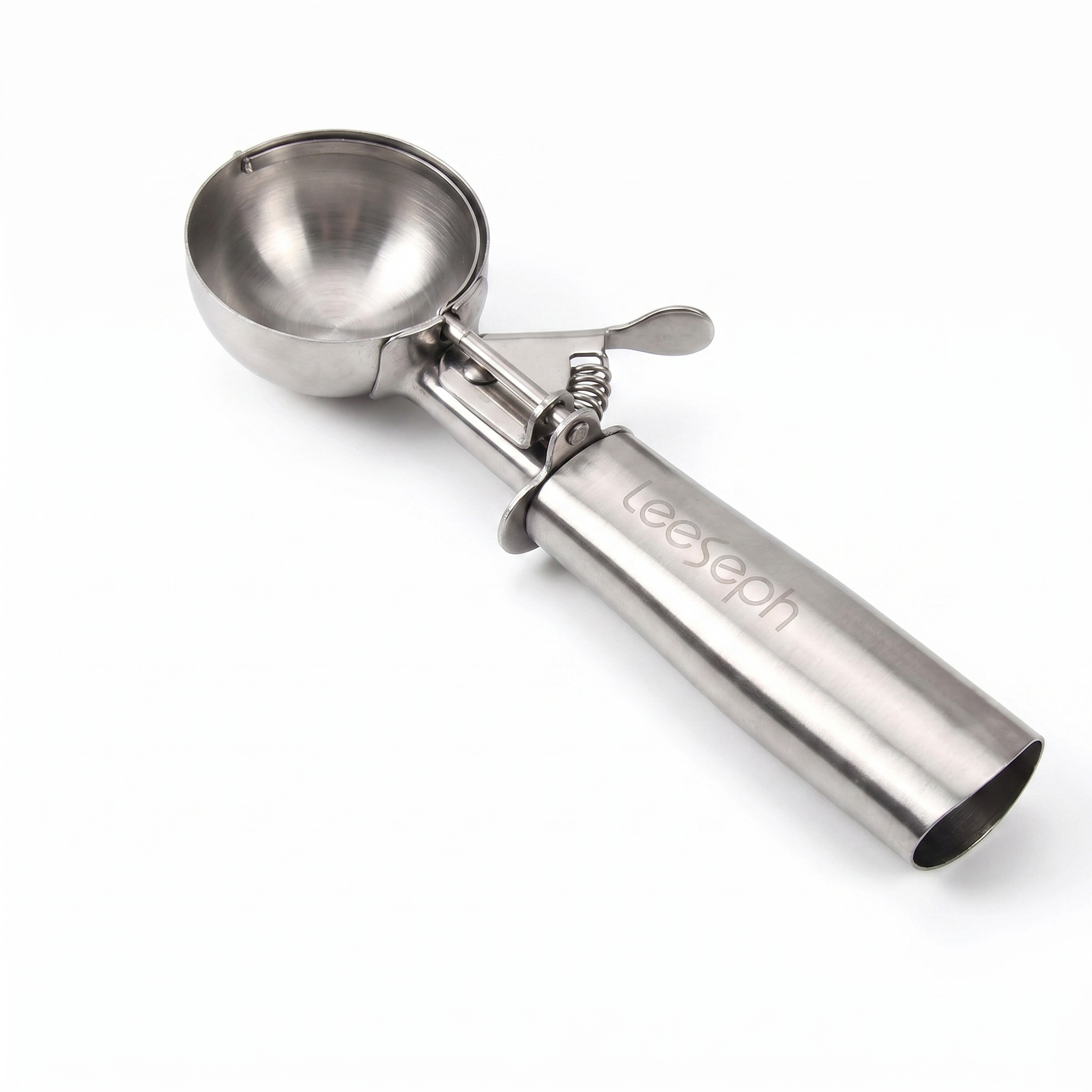 Stainless Steel Ice Cream Scoop with Trigger Release & Grip