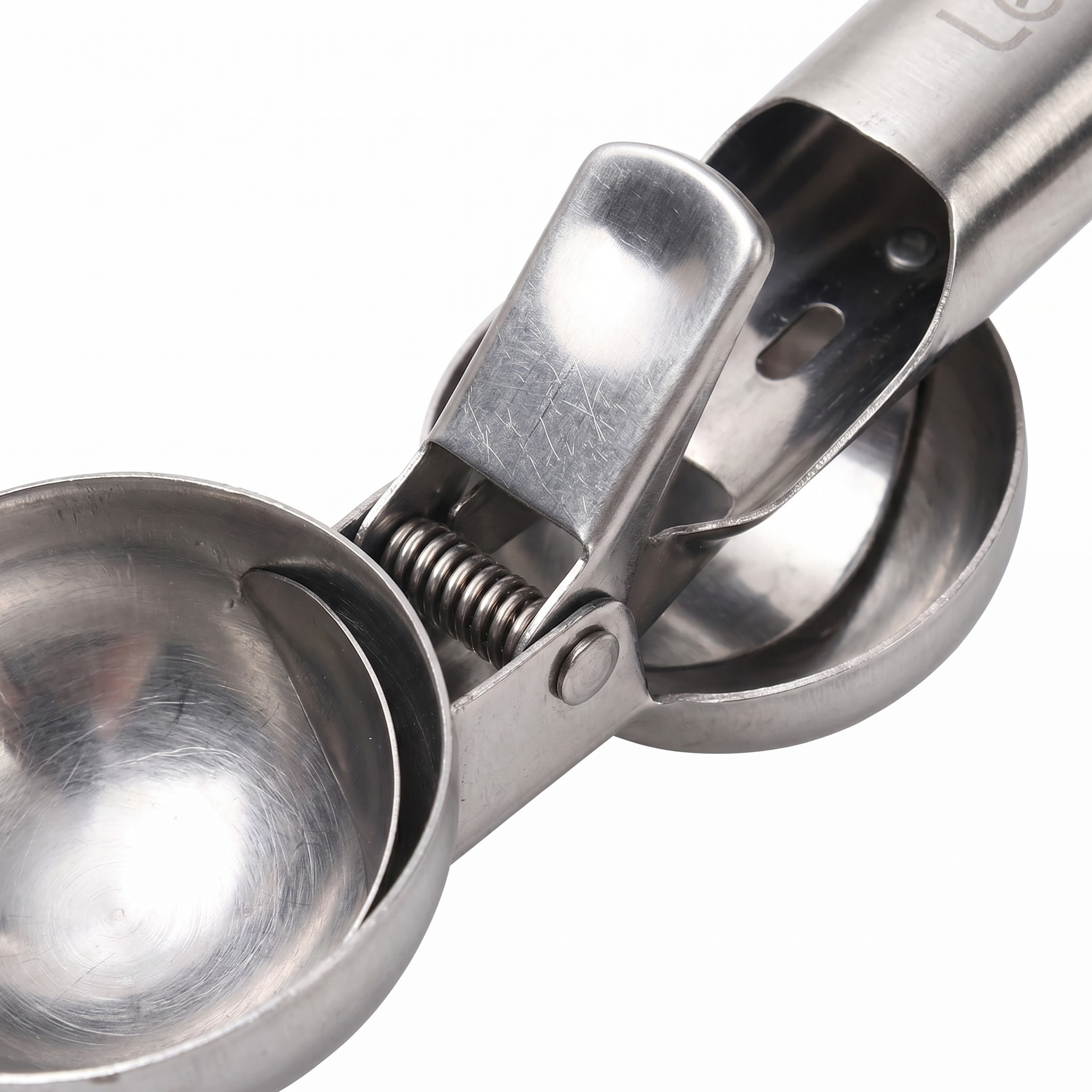 Stainless Steel Ice Cream Scoop with Trigger Release & Grip