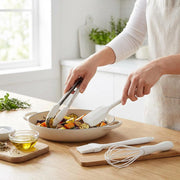 4-Piece Silicone Baking Tool Set – Non-Stick Whisk, Brush & Tongs