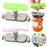Load image into Gallery viewer, Stainless Steel Jar &amp; Bottle Opener – Adjustable Kitchen Tool
