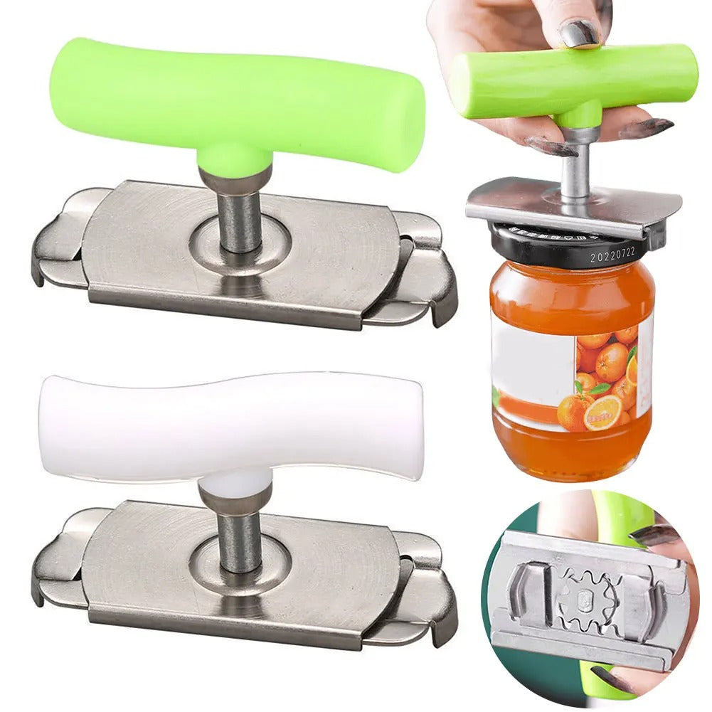 Stainless Steel Jar & Bottle Opener – Adjustable Kitchen Tool