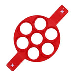 Load image into Gallery viewer, Nonstick Egg &amp; Pancake Mold – Round &amp; Heart Shapes Tool
