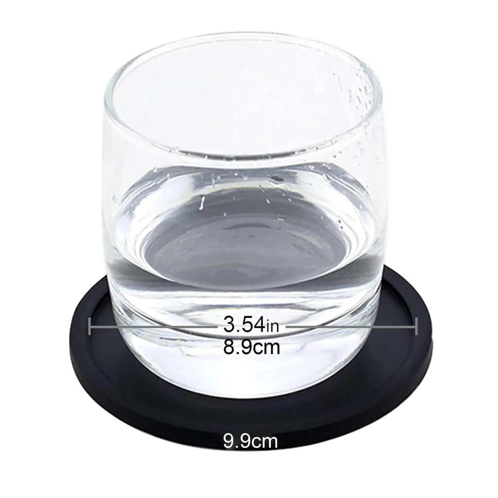 Silicone Drink Coasters – Non-Slip Heat & Stain Resistant Set