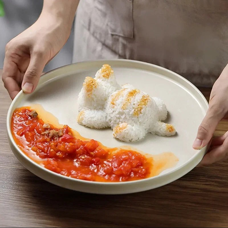 Cute Cat Rice Ball Mold DIY Sushi Tool for Kids & Kitchen