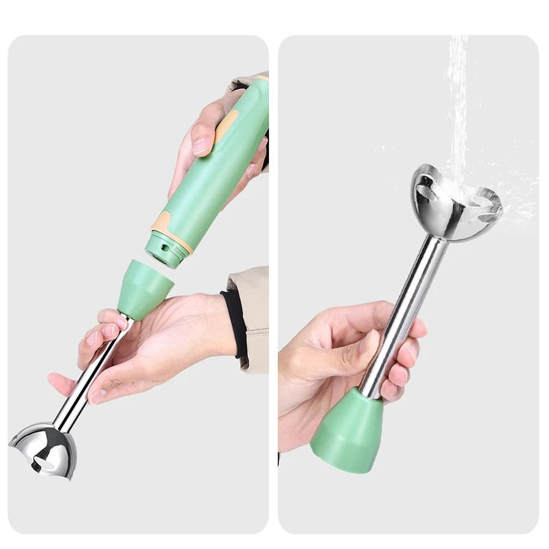 Electric Handheld Blender for Meat, Smoothies & Baby Food