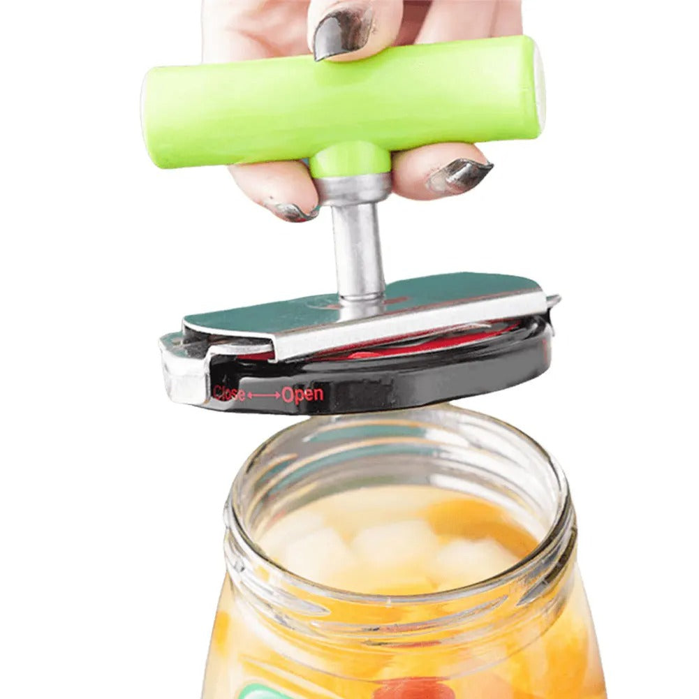 Stainless Steel Jar & Bottle Opener – Adjustable Kitchen Tool