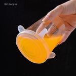 Load image into Gallery viewer, 6PCS Silicon Lids for Leftovers - Durable and Reusable
