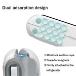 Load image into Gallery viewer, Magnetic Plastic Wrap &amp; Foil Dispenser with Cutter Tool
