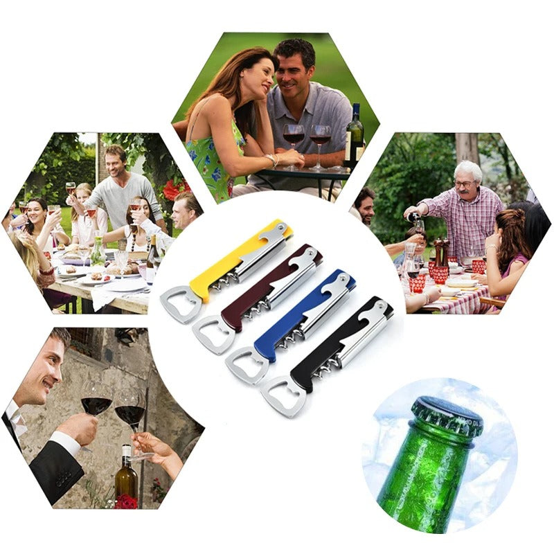 Portable Beer & Wine Bottle Opener – Party Gift Tool