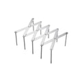 Adjustable Pot Lid Organizer – Space-Saving Stainless Steel Rack
