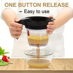 Load image into Gallery viewer, Grease Separator with Bottom Spout – Mess-Free Strainer
