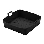 Load image into Gallery viewer, 9&quot; Silicone Air Fryer Liners for 6-8QT – Reusable &amp; Safe

