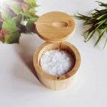 Load image into Gallery viewer, Bamboo Seasoning Jar– Salt, Pepper, Sugar Containers
