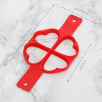 Load image into Gallery viewer, Nonstick Egg &amp; Pancake Mold – Round &amp; Heart Shapes Tool
