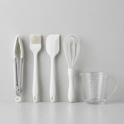 4-Piece Silicone Baking Tool Set – Non-Stick Whisk, Brush & Tongs