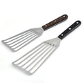 Stainless Steel Spatula – Gentle Flip & Wooden Handle